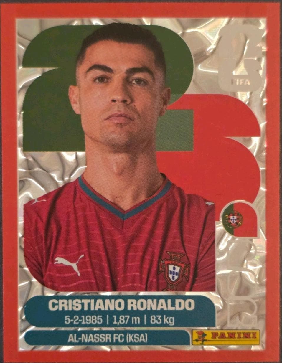 Cristiano Ronaldo Red Crumple